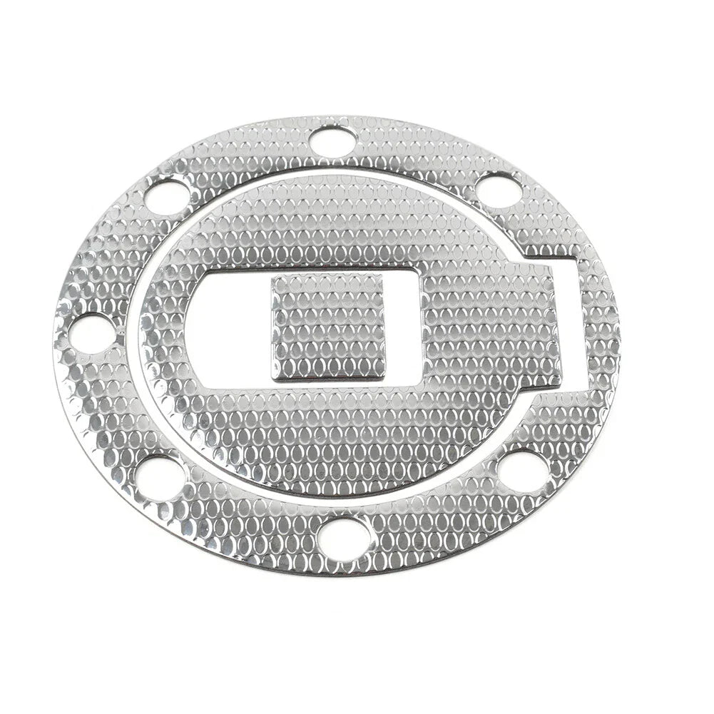 Silver Gas Tank Cap Cover Decal for Yamaha XJR400 1200 1300 (1994-2007)