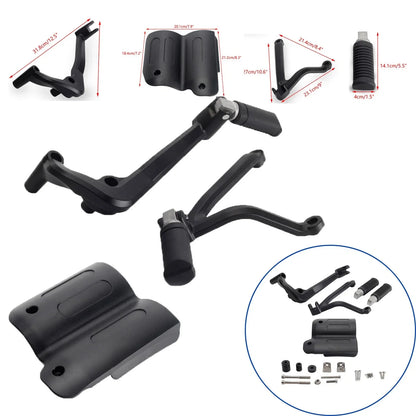 Passenger Footpeg Mount w/ Heat Shield for Harley Sportster S 1250 (21-22)