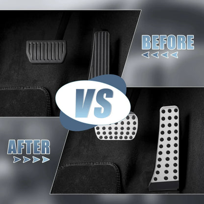 2 x Gas Brake Pedal Pads Covers for Mercedes-Benz C E S GLC GLK SLK Class