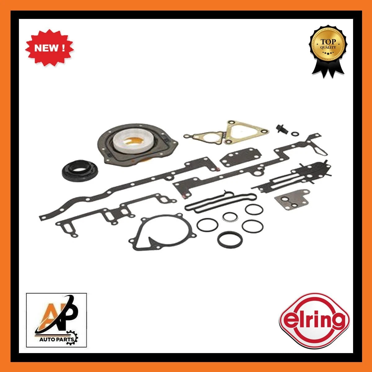 Crankcase Gasket Kit Replacement for Ford DT244 PUMA (2011–2015)