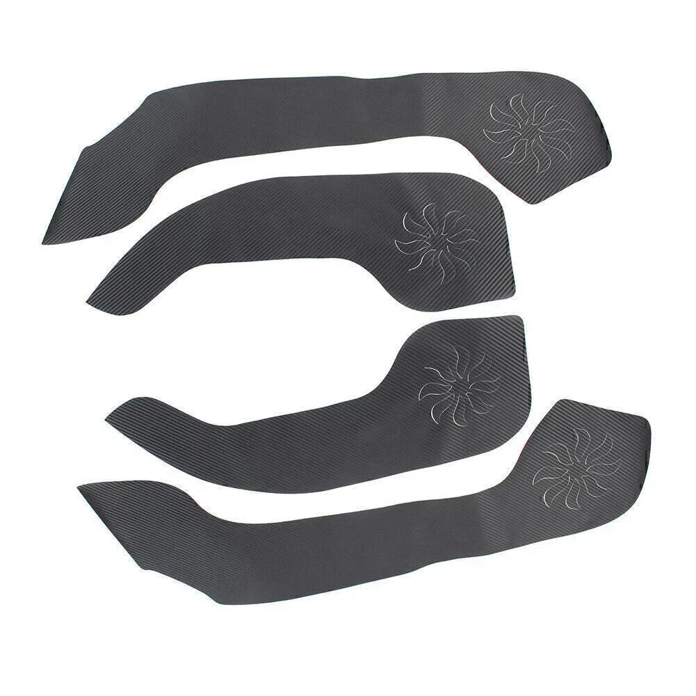 Kia Forte Door Anti Kick Pad Protection Cover Trims 4 x Pcs (2009-2013)