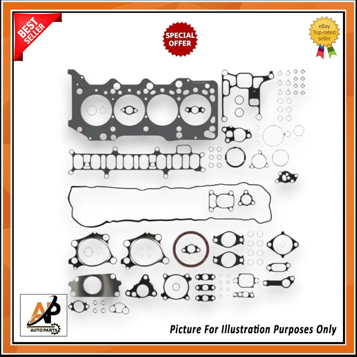 Engine Rebuild Kit Heavy Duty for Mazda 3 6 CX-5 2.2 Diesel (2010–2018)