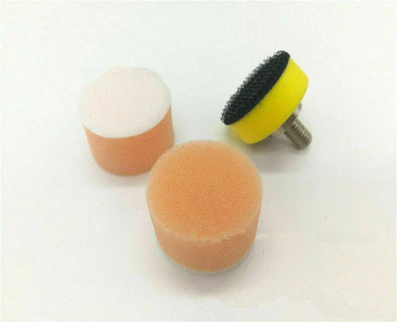 62 Pcs 1" Sponge Polishing Buffing Pads for Car Polisher
