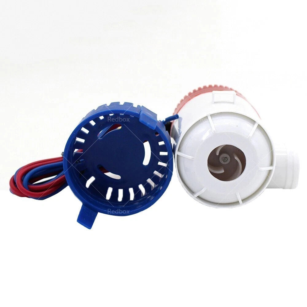 12V 750GPH Electric Water Pump for Marine Yacht Boat Submersible Bilge