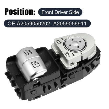 Left Side Power Window Switch for Mercedes V-Class W447 (2014-2023)