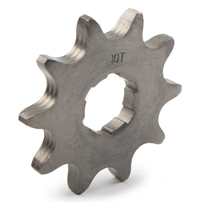 10T Chain Front Sprocket Cog for 125cc-250cc Dirt Pit Bike ATV Go Kart