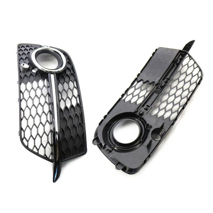 Front Fog Lamp Grill Cover Chrome Trim for Audi Q5 (2013-2017)