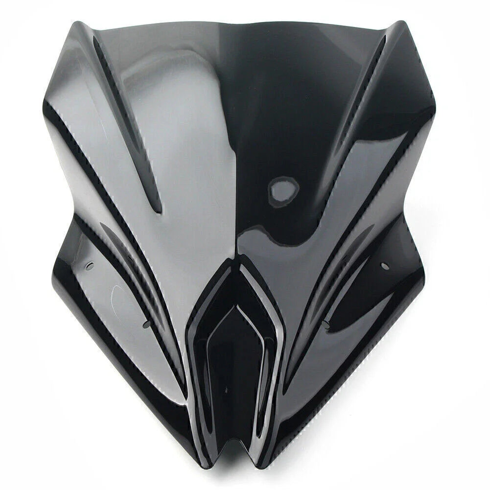 ABS Motorcycle Windscreen Black Windshield for Kawasaki Ninja 650 (2017-2019)