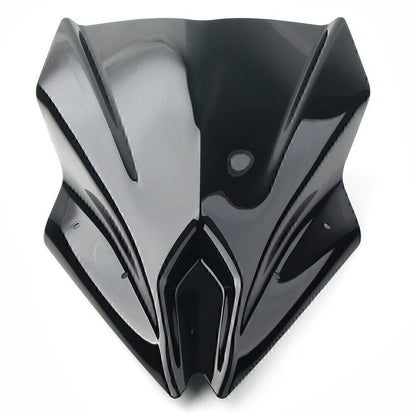 ABS Motorcycle Windscreen Black Windshield for Kawasaki Ninja 650 (2017-2019)