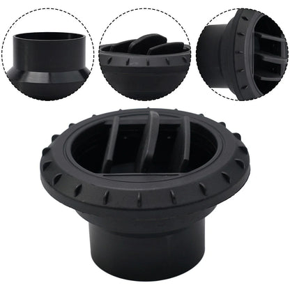 60mm Rotatable Black Air Vent Outlet for Diesel Heater