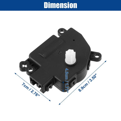 2 x Air Door Actuators for Dodge Ram 1500 (2011-2018) Black Replacement Parts