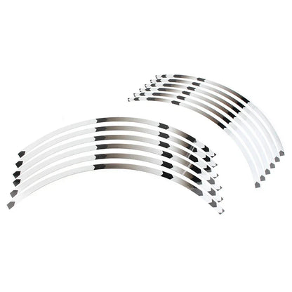 19" Rim Wheel Stickers White for Honda CRF 450R 2002-2021, CRF 250R 2003-2021