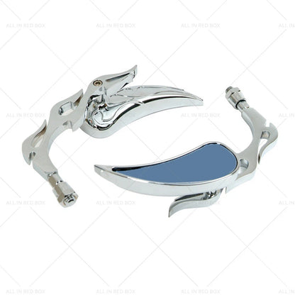 Rearview Mirrors for Harley Davidson Street Glide & Dyna