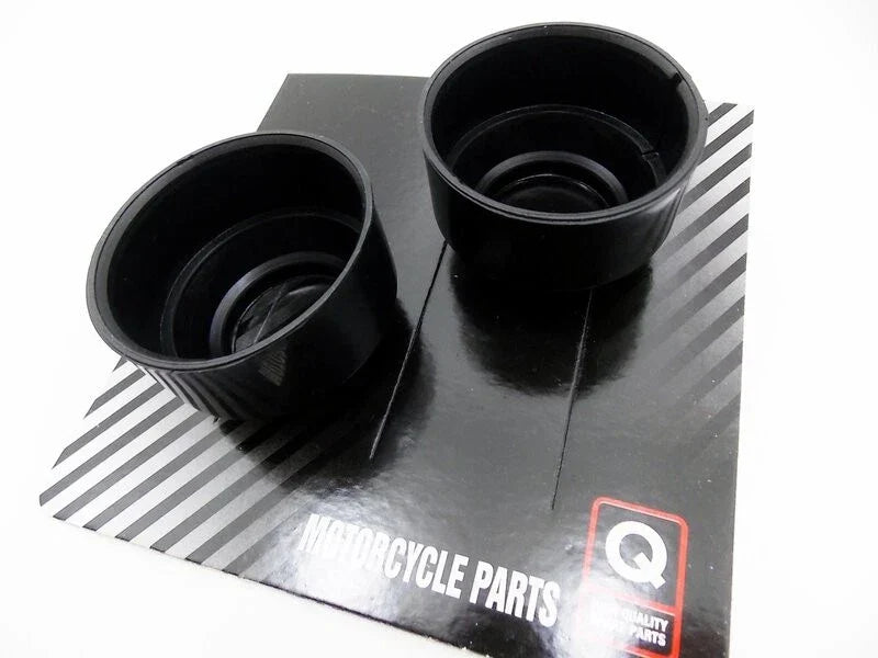 Kawasaki KZ650 Front Fork Dust Seal Set Rubber Seals (1977-1980)
