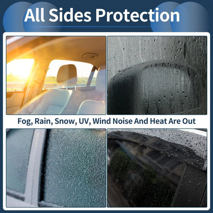 Window Deflectors for Hyundai Santa Fe 2013-2018 Side Window Vent Visors
