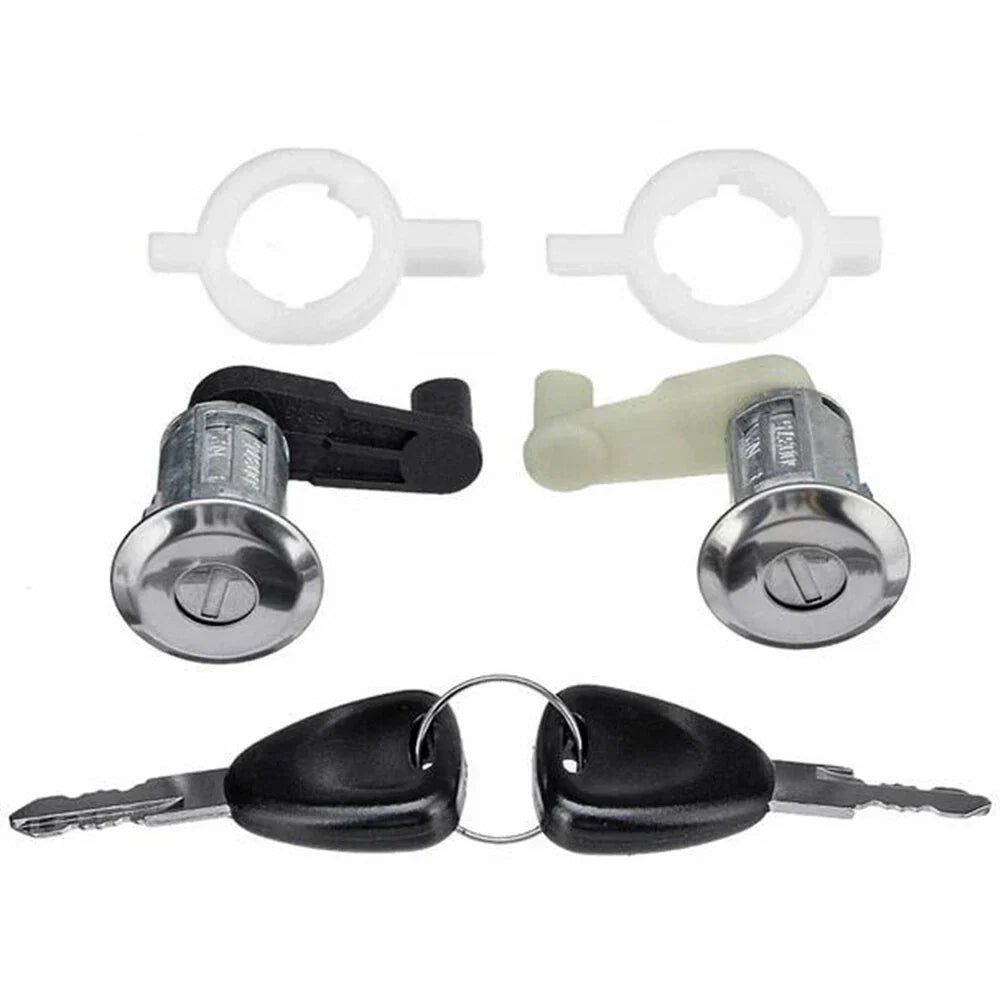 Car Door Lock Barrel Cylinder Kit for Renault Megane Clio 2 (2003-2012)