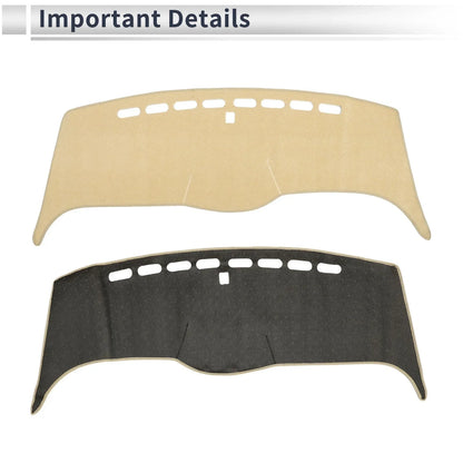 Dashboard Cover Mat for Honda Odyssey RB1 RB2 (2003-2008) Sun Protector Beige