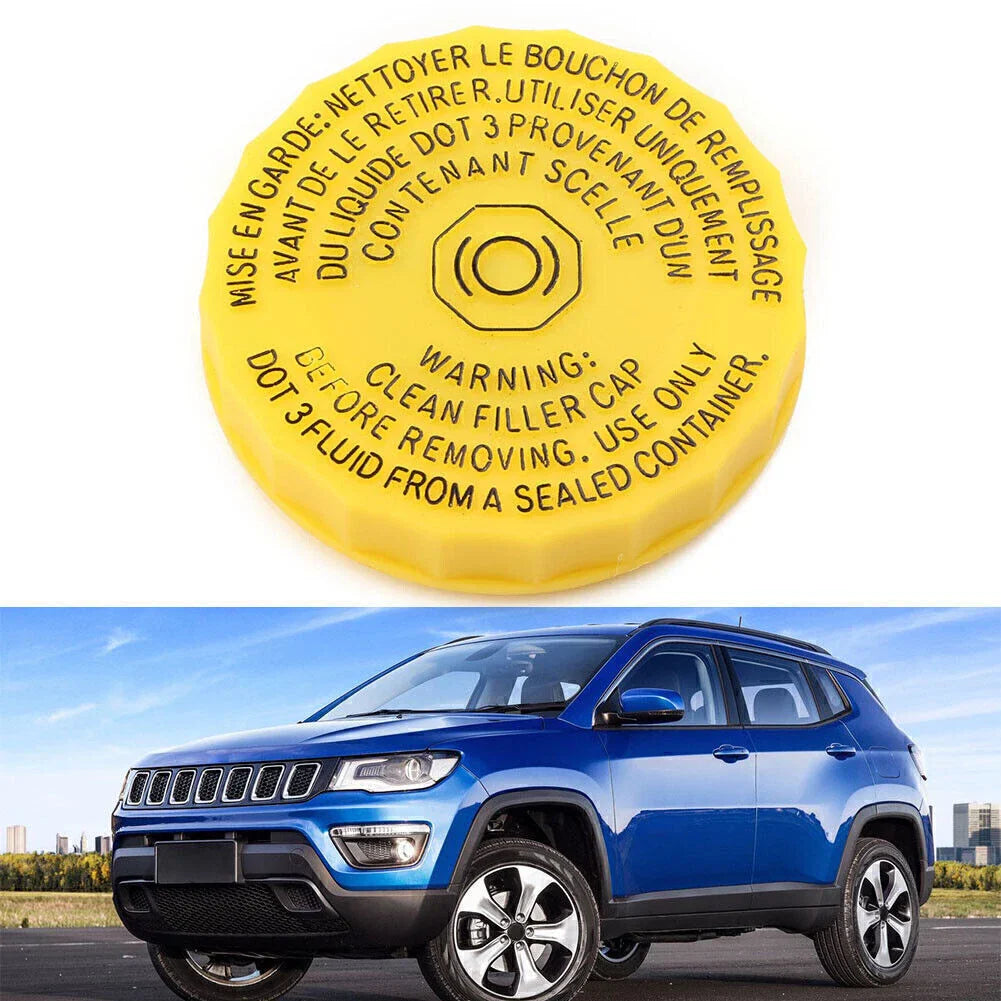 Master Cylinder Reservoir Cap for Jeep Wrangler, Compass, Cherokee, Pacifica