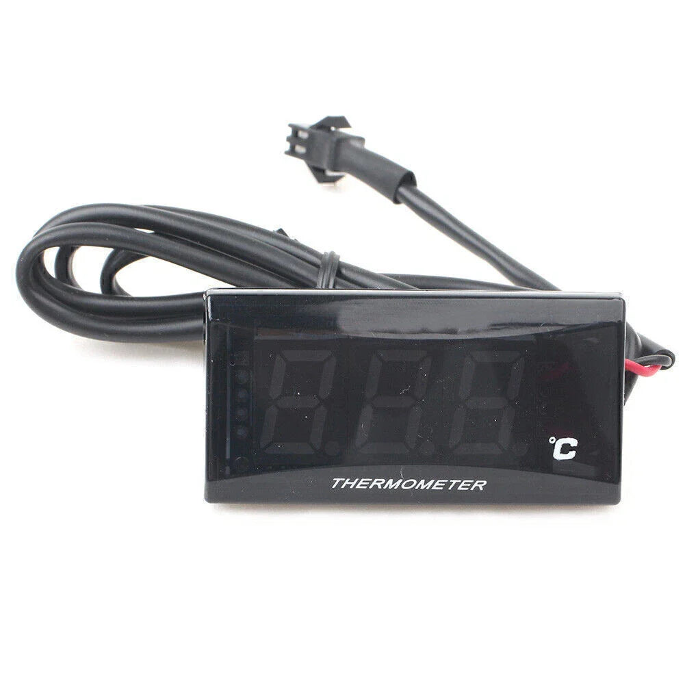 LED Digital Water Temp Gauge Meter for Racing Scooter Motor