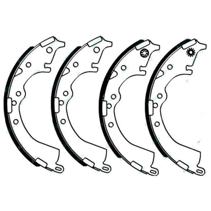 Rear Brake Shoe for Toyota Hilux GGN15 KUN16 TGN16 2.7L 4.0L 3.0L (2005-2015)