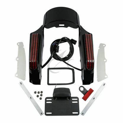 LED Red Rear Fender Fascia Light for Harley Touring Street Glide (2014-2024)