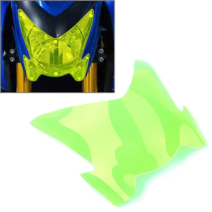 Green Front Headlight Guard Lens Cover for SUZUKI GSX-S1000 (2017-2021)