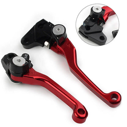 Red Pivot Brake Clutch Levers for YAMAHA WR 250F WR 450F (2003-2023)