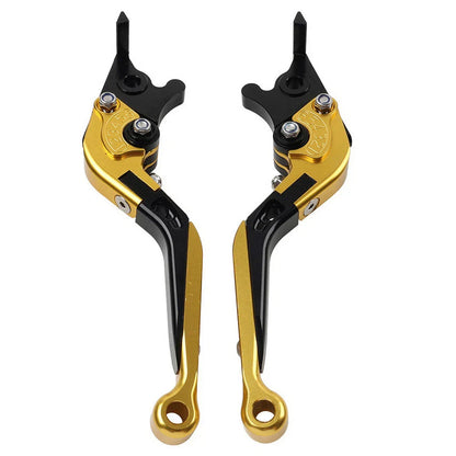 Extendable Brake Clutch Levers for Kawasaki Z1000 ZX6R  Gold (2007-2018)
