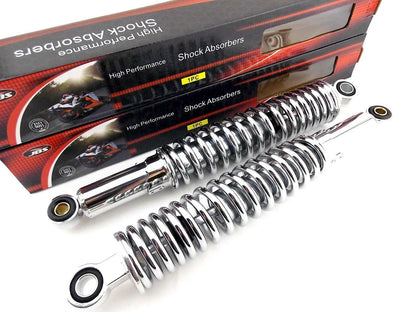 350mm Chrome Shock Absorbers for Honda TL125