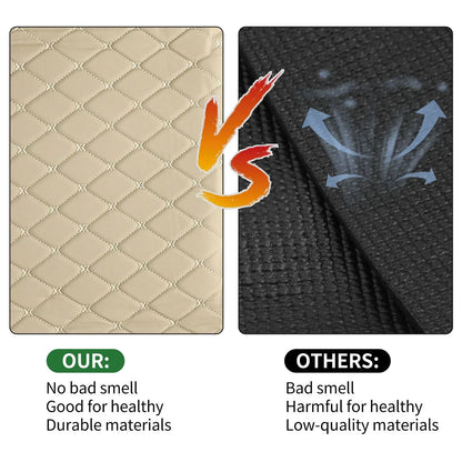 Cargo Liner Trunk Mat for Honda CR-V 2023-2024 3D Diamond Pattern Beige XPE