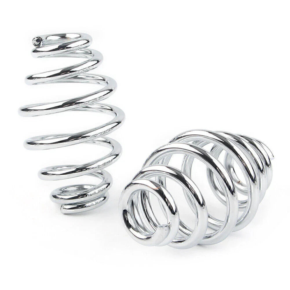 3" Barrel Coiled Solo Seat Springs for Harley Chopper Bobber Softail