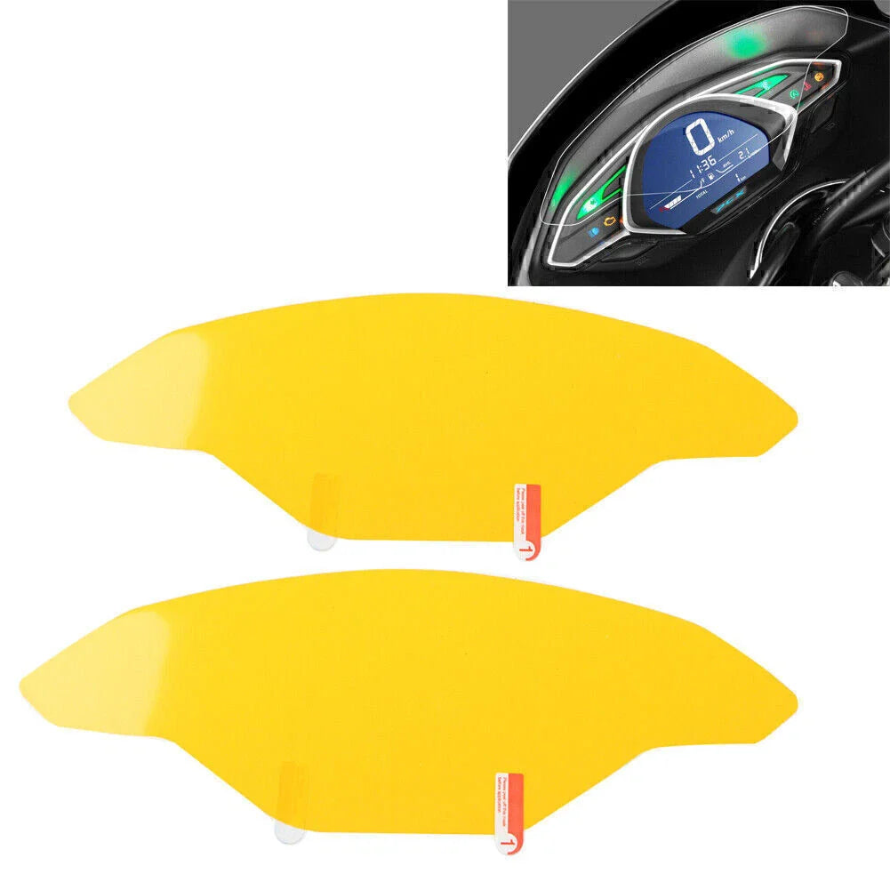 Clear Speedometer Dashboard Screen Protector Film for Honda PCX150 (18-20)