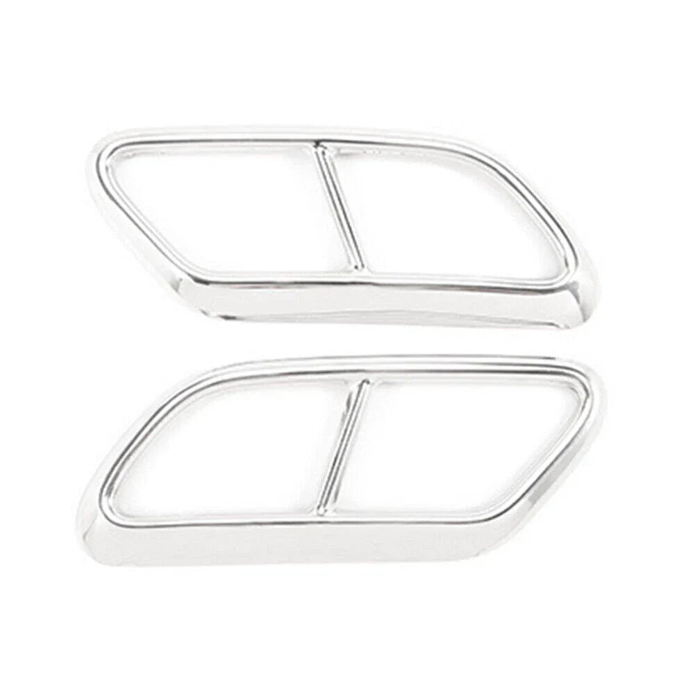 Rear Exhaust Muffler Tail Pipe Cover Trim for Volvo V90 S90 (2016-2020)