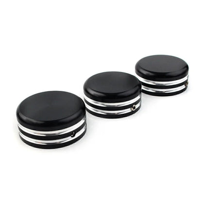 CNC Upper Fork Stem Nut Cover Black for Harley Sportster 883 (2004-2023)