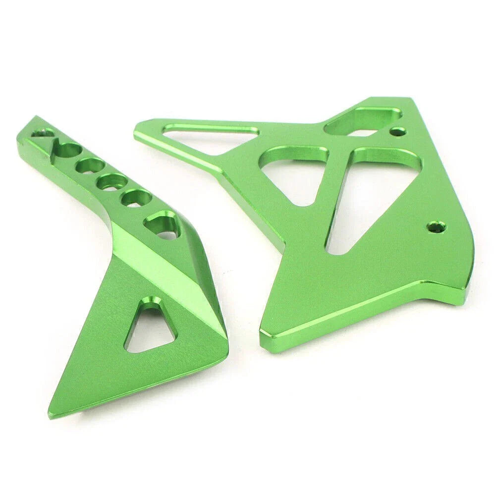 Kawasaki Z1000 Fuel Injector Cover Guard 2014-2019 Green Aluminum