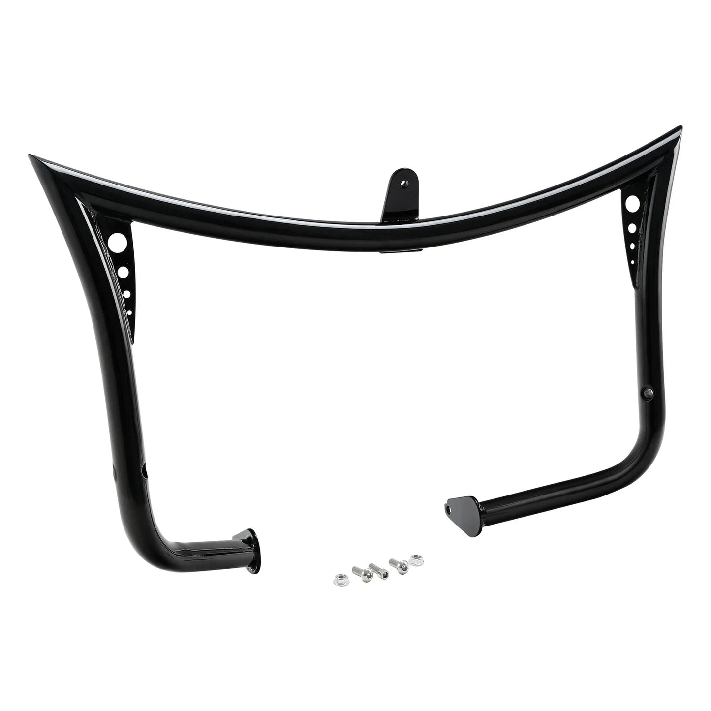 Black Engine Guard Crash Bar for Harley Electra Glide Road King (1997-2008)