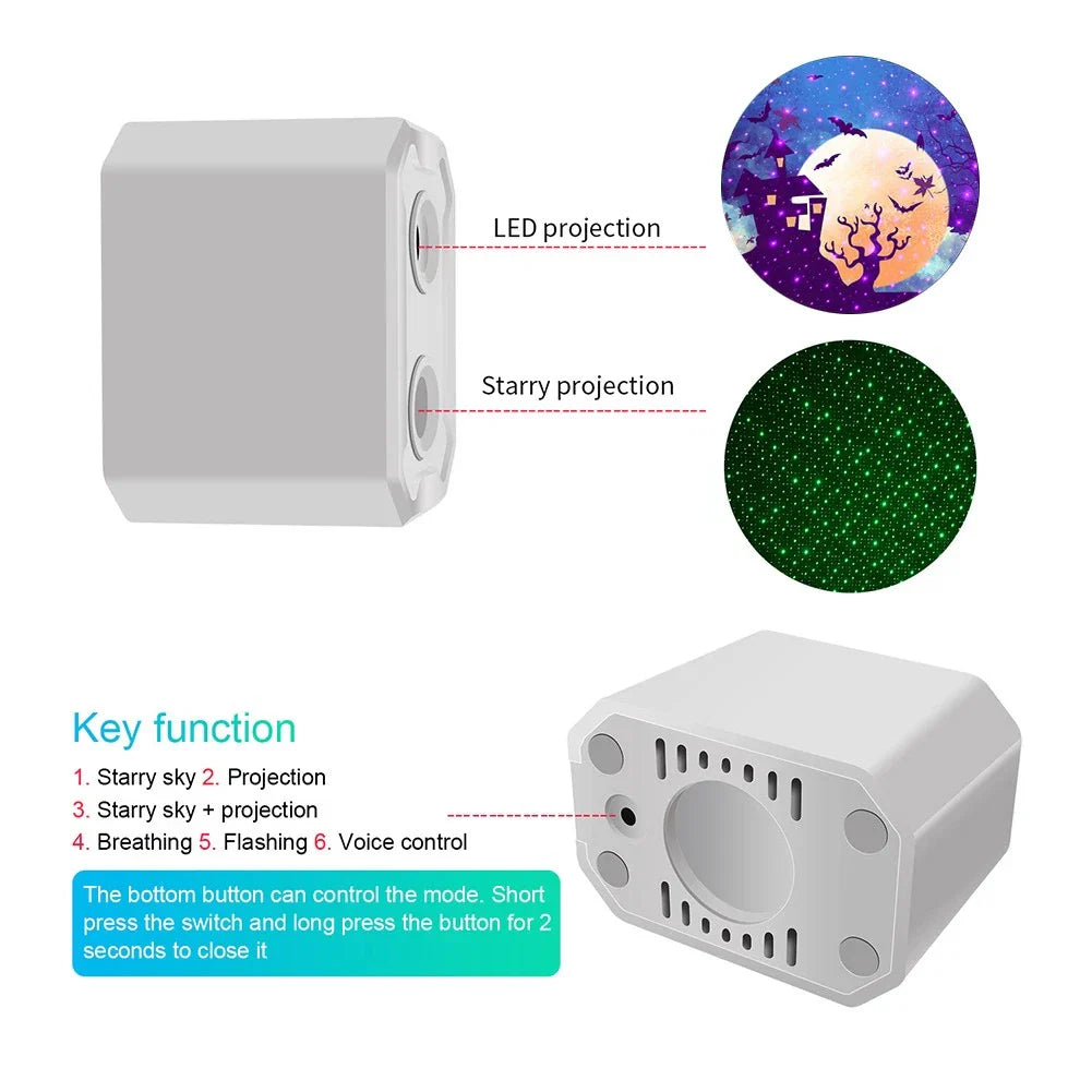 Black Car Roof Projector Atmosphere Light