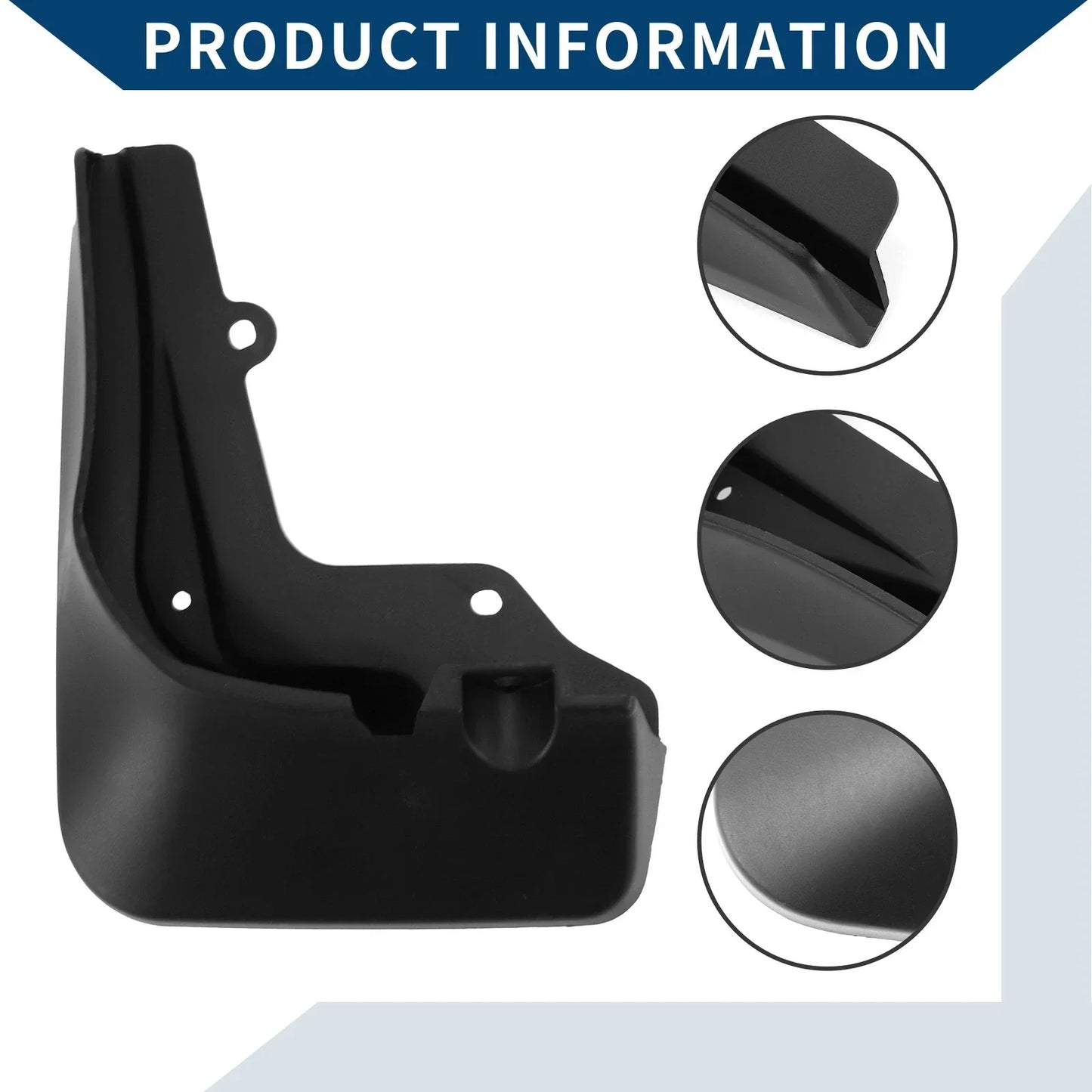 Mud Flaps Splash Guards Set for Mercedes-Benz A Class (2019-2022)