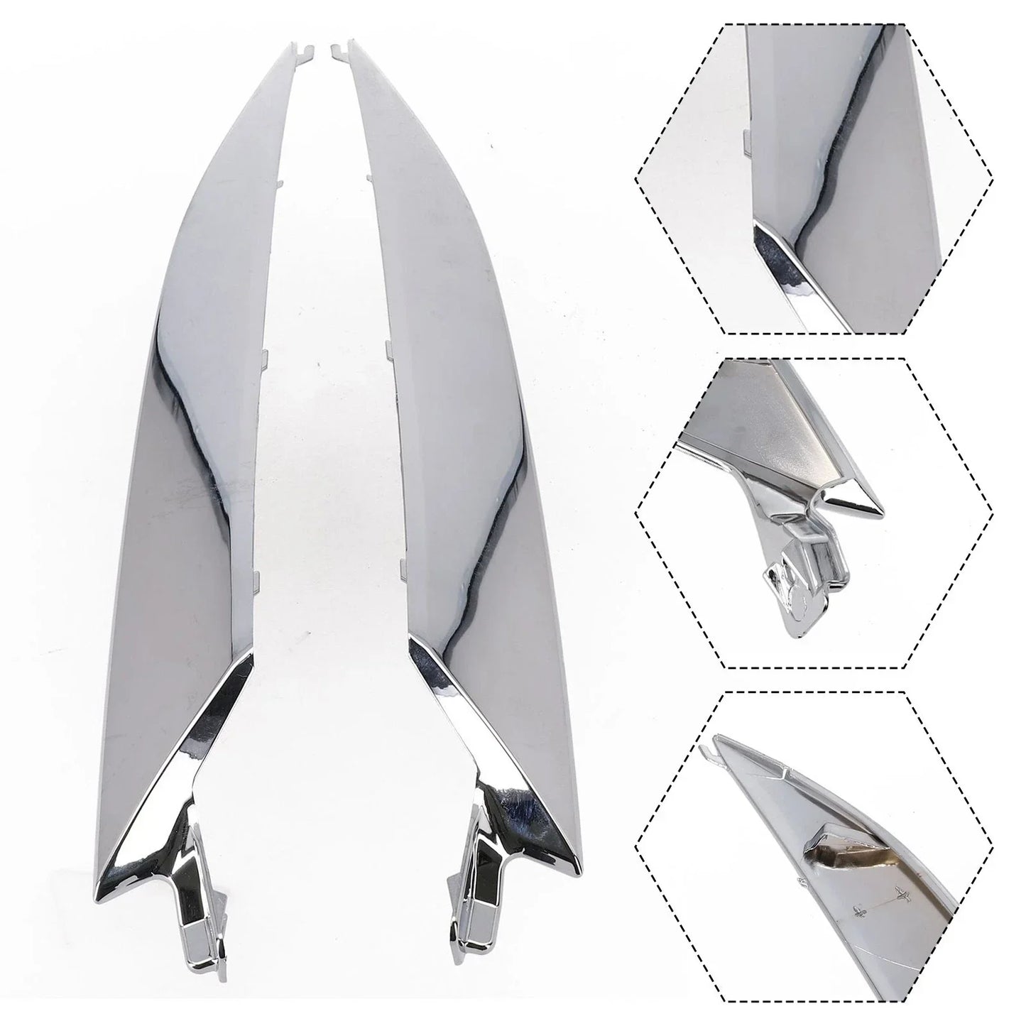 Chrome Grille & Headlight Trim for Honda HR-V (2019–2021)