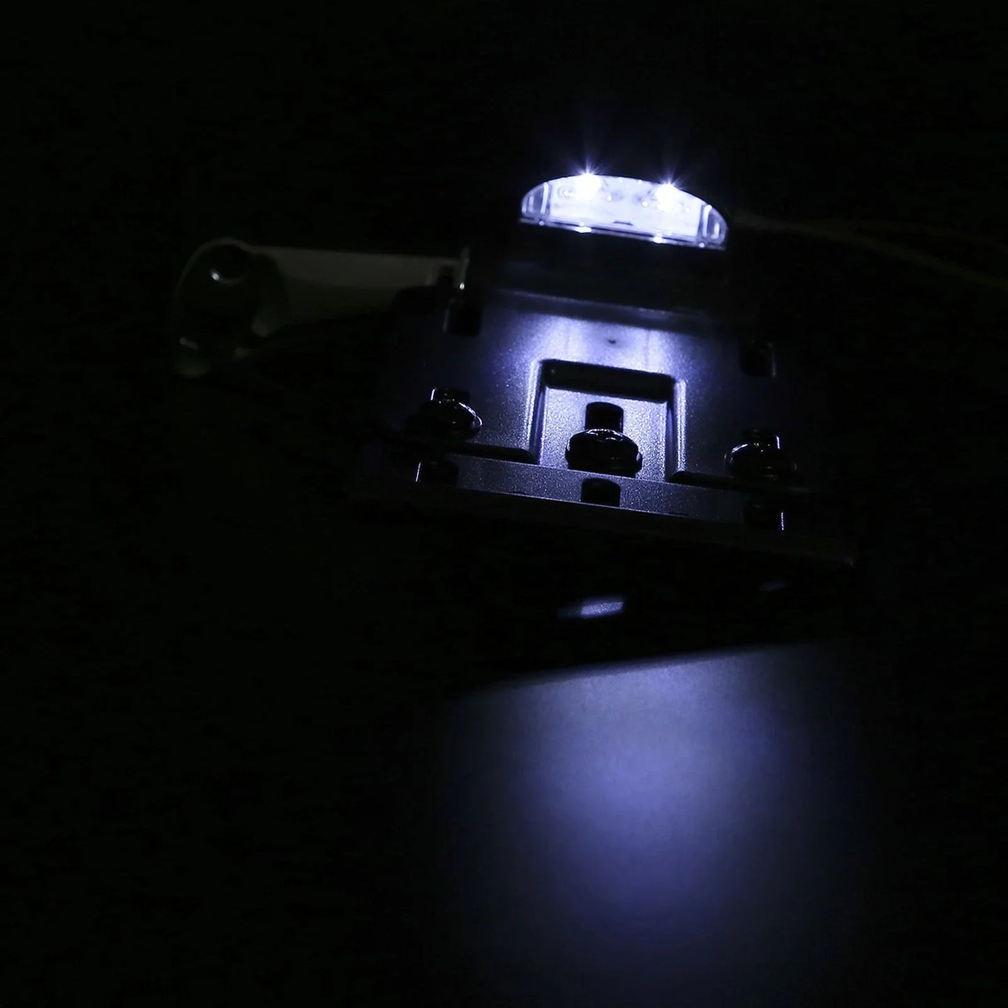 LED Light Side Mount License Plate Holder for Harley Sportster XL (2004-2016)