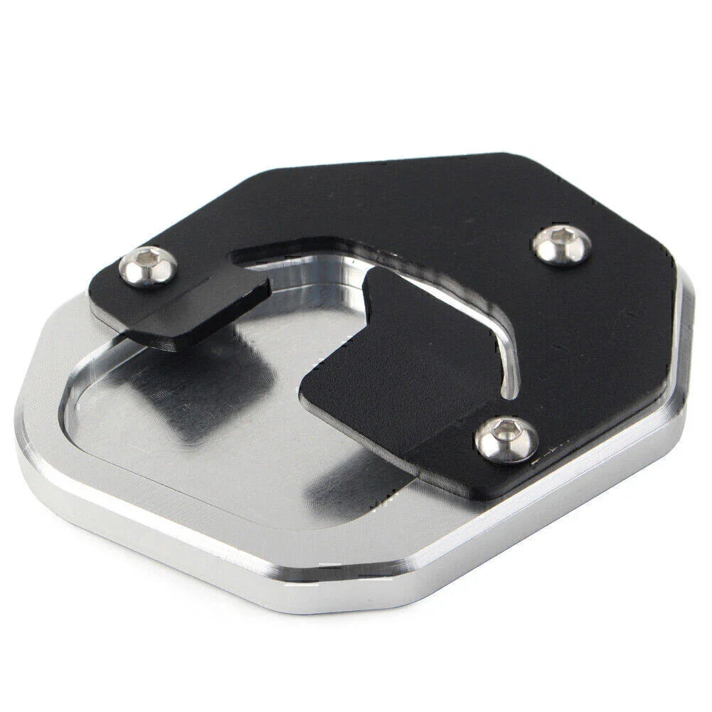 Silver Kickstand Enlarger Plate for YAMAHA Tenere 700 (2019)