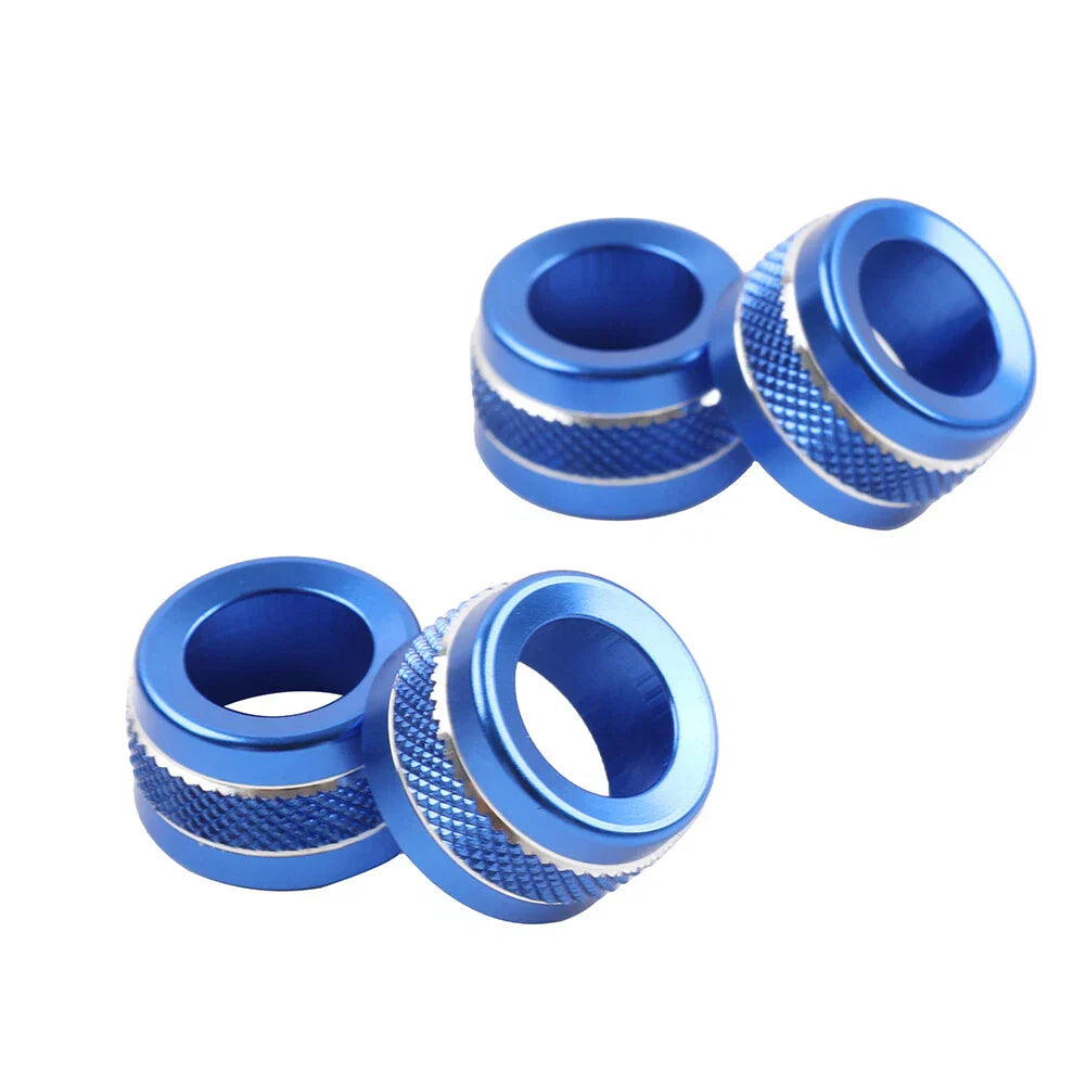 Blue Center Air Conditioner Vent Ring Cover for Ford Bronco Sport (2021-2024)