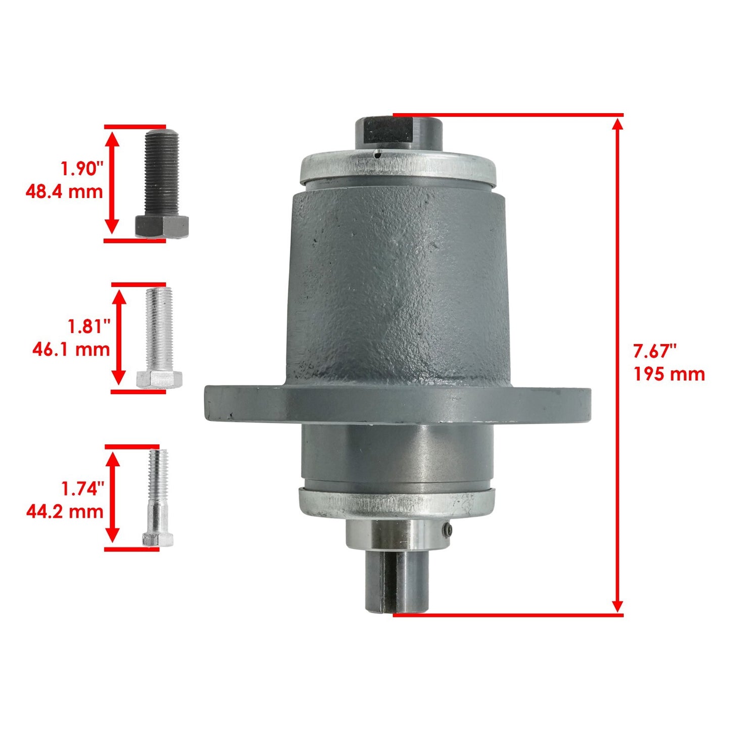 Deck Spindle Pulley Replacement for Bad Boy Rebel 61" (2019–2024)