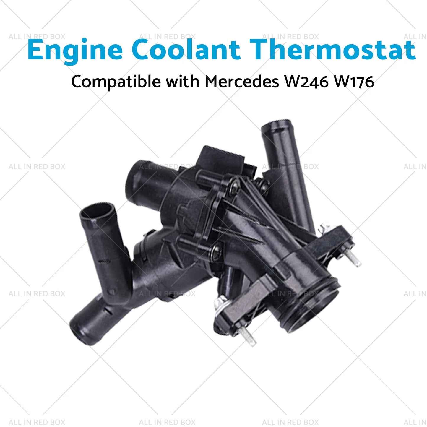 Engine Coolant Thermostat for Mercedes W246 W176 C117 X117 X156 (2012-2020)