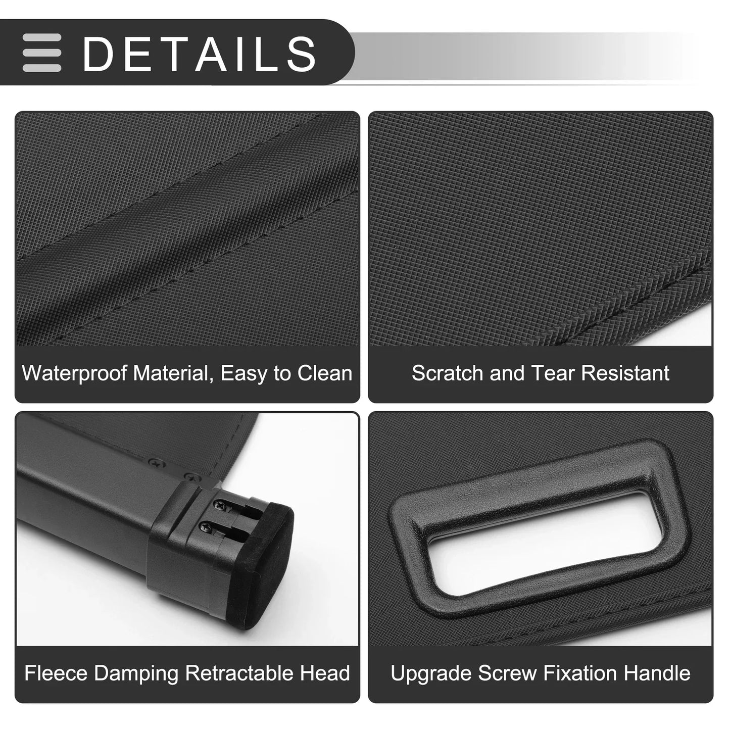 Retractable Cargo Cover for Lexus RX RX350 RX450h Trunk Parcel Shelf (2007-2023)