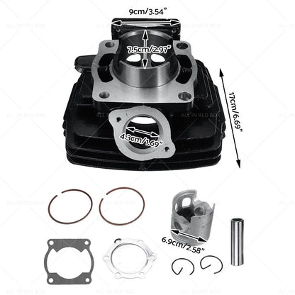 Piston Ring Gasket Kit for Yamaha DT175 MX175 (1978-2014)