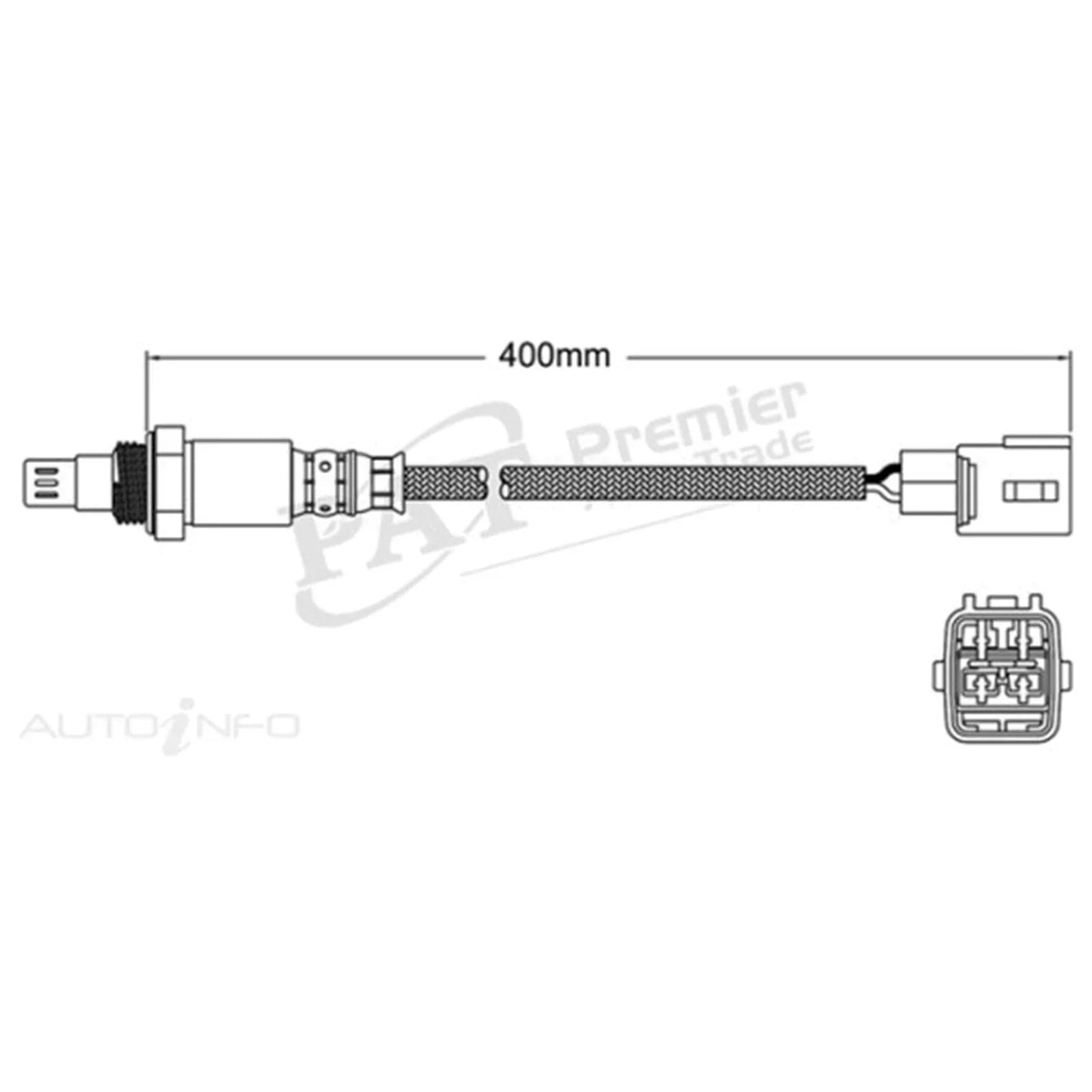 Pre Cat Oxygen O2 Sensor for Landcruiser Prado GRJ120 V6 4.0L 1GR 2004~2009