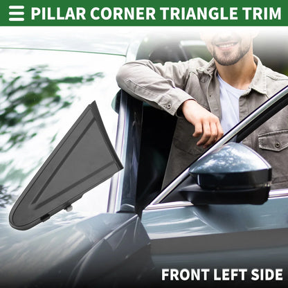 Front Left Side Door Pillar Window Trim for Honda Civic (2012-2015)