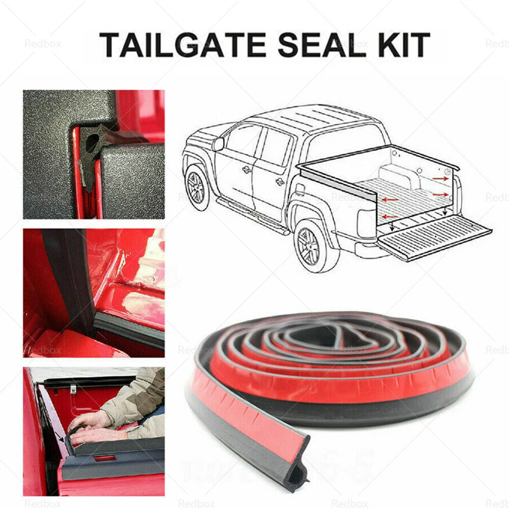 Tailgate Seal for Toyota Hilux SR5 SR Ute Dust 3M Rubber Tape