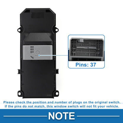 Front Right Power Window Switch for Honda Vezel (2014-2023)